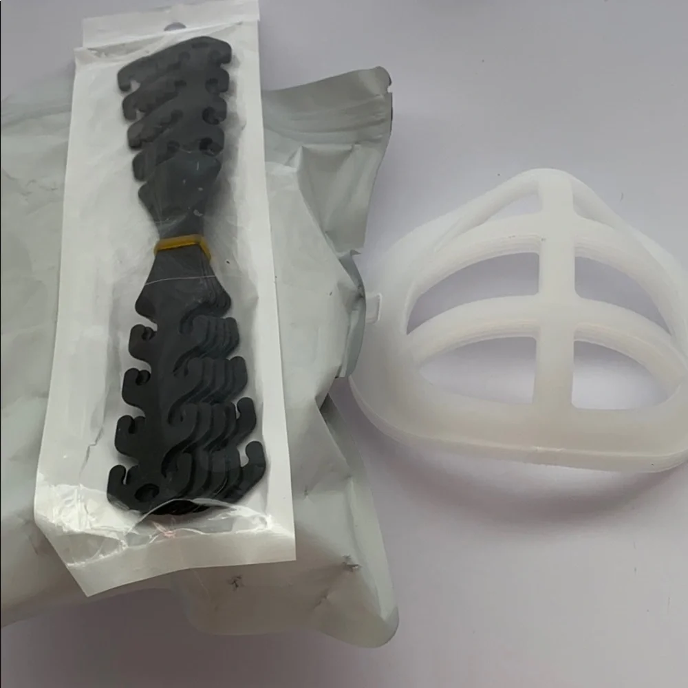 5 3D Inner face mask cage bracket and ear saver loop extender new